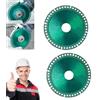 Generico Composite Multifunctional Cutting Saw Blade, disco indistruttibile per smerigliatrice, lama circolare diamantata ultrasottile per smerigliatrice angolare, dischi da taglio per (2 pezzi)