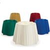 Imperato Illuminazione Paralume Quadrifoglio per lampada interamente Fatto a Mano in 12 colori con Tessuto Seta di qualità (attacco E27 e E14) (25 cm, Avorio Scuro)