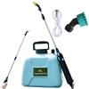 Generic Pompa Irroratrice A Batteria, 5L Spruzzatore Elettrico A Batteria Per Piante Con 2 Bocchette E Tracolla Regolabile Impugnatura Ricaricabile USB Nebulizzatore A Pressione Da Giardino