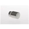 Glass Com S.r.l. Pomello in acciaio per box doccia a forma cilindrica, diametro 35mm. (Nickel satinato)