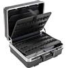 B&W FLEX Valigetta portautensili con anelli portautensili (valigetta in ABS, volume 34,3l, 47 x 36,5 x 20 cm interno) 120.03/L, senza utensili