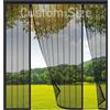 FYHDSH Tenda per Porta Inverno Termica, Tenda Termica Isolante Freddo impermeabile, Adatta agli Animali, per Balcone, Soggiorno,Nero-A,Dimensioni personalizzate