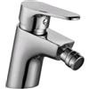 TEOREMA - Miscelatore per bidet monocomando colore Cromo, Scarico Automatico - Teorema T-Gold
