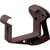 INEFA Staffa per grondaia regolabile, grondaia a scatola 68mm, marrone scuro supporto per grondaia, accessori per grondaie pvc, montaggio facile, Made in Germany