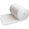 HTRDHT Coperta Isolante in Fibra Ceramica 100x61cm - Materassino Isolante Termico per Forni, Lavastoviglie e Tubi | Taglio Facile, Isolamento Acustico e Stabilità(Size:10mm (0.39))
