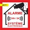 Labougitude.com Adesivo allarme casa