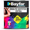 Bayfar, Gruppo Sammarro Smalto Vernice per legno ferro esterno interno 750ml (Bianco Perla RAL1013)