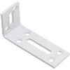 SPORTARC Angoli resi più forti con queste staffe ad angolo retto in acciaio inox, set di 6 supporti regolabili (40 x 80 mm)