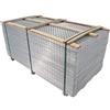 Bricodem 20Fg Rete Sotto Massetto Elettrosaldata Zincata per Pavimenti e Muratura, 200 x 100 cm per Pavimenti Muratura Armatura