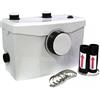 FENIXSHOP24 Trituratore maceratore per wc 600W Pompa sanitario per acque reflue 4 lame 240L/Min 01