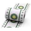 VisitRyl Bordi per Carta da Parati Adesivi Camera dei bambini margherita verde 10cm X 500cm Design Decorativo