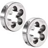 Generic XYWHPGV Filiera tonda 5/8 Round-24 UNEF, filettatura macchina filettatura destra, acciaio per utensili in lega, 2 pezzi(21d88 00eb4 5dd22 3f1f5 89d95 0754c