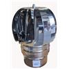 UTILFER Terminale Eolico Inox AISI 304 Canna Fumaria 130 MM