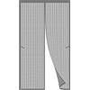 DOGUO Zanzariera Magnetica Porta Finestra 100 x 300 cm Traspirante Tenda Zanzariere Chiusura Automatica Zanzariera Finestra Apribile Tenda Traspirante For Porte/Finestra, Grigio