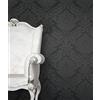 Newroom Tapete Schwarz Papier Barock Ornament - Glamour Royal Prunk für Wohnzimmer Schlafzimmer