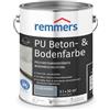 Remmers Vernice per pavimenti e cemento PU grigio argento, 5 litri, colore cemento e pavimento, per pannelli in fibra di cemento/massetto/cemento, resilienti e resistenti agli agenti chimici