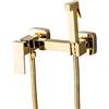 FQYEP Doccetta Per Wc Bidet Doccetta Doccino Per Bidet Acqua Calda E Fredda Miscelatore Bidet Tutto In Rame piazza oro