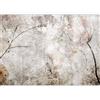 murando Carta da parati Foglie 500x350 cm Fotomurali in TNT Murale alla moda Decorazione da Muro XXL Poster Gigante Design Carta per pareti Fiori Fiorito Natura Pianta Aspetto concreto b-A-10395-a-a
