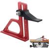 Generisch Altimetro per seghe circolari - Strumento di regolazione in legno con scala - Accessorio multifunzione per sega circolare da tavolo con strumento di misurazione resistente all'usura per lavorazione di