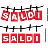 Adesivo4You Scritte Prespaziate:SALDI. Adesivo4You (65x25 Cm.)
