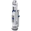 Geberit - Meccanismo di scarico, per valvola Geberit Serie 290, doppio volume di scarico, ricambio prolongado + 72 mm, 243.321.00.1)