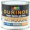 DURIPLASTIC Durilux Durinox Antiruggine Fondo Sintetico per Ferro Protezione Ossidazione Metalli Ambienti Marini (Litri 0,500, Grigio RAL 7001)