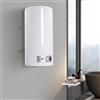 YEITBY Scaldabagno elettrico orizzontale + doccetta, scaldabagno bagno IPX4, gamma di temperatura dell'acqua 77-167°F, protezione automatica contro il surriscaldamento