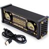 Toplionace VU Meter Attivato Dal Suono, Decorazione da Tavolo con Retroilluminazione RGB, Indicatore di Livello Audio da Tavolo, Visualizzatore Musicale Plug-and-Play