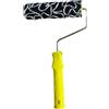 perfk Rullo di vernice con motivi da 7 '' per la decorazione della parete Rullo di stoffa con trama in rilievo Strumento decorativo per arte della pittura