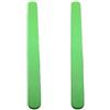 DSWZLQDXB 2 pezzi Maniglioni per Armadio Colorato Pomelli per Mobili Camera bambini Maniglia per guardaroba Tiretti del cassetto Profili in lega di zinco Manopole Maniglie tirare (Hole Distance 128mm,green)