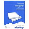 Niceday risma da 500 fogli A4, 80 g/m², carta bianca