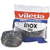 Vileda SPUGNA ABRASIVA ACCIAIO INOX 40 GRAMMI VILEDA Professional