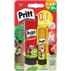 Pritt Bastoncino di colla Pritt Set promozionale BTS un maxi 43 g e un bastoncino di colla fun colors, colla sicura e adatta ai bambini per lavori artistici, bricolage e per la scuola