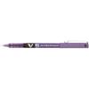 Pilot V5 HI-TECPOINT LIQUIDO INCHIOSTRO PENNA A SFERA CONFEZIONE DA 3 pasta fine viola