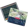 Derwent Artists Set di 24 Matite Colorate per Disegnare e Colorare, Ideali per Sfumature e Stratificazioni, Astuccio in Metallo Incluso, Qualità Professionale
