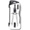 Generico Botti Design - Compasso in metallo professionale KIT 3 PCS, affilamine e mine di ricambio, adatto per la scuola elementare, media e superiore made in italy, 2004 LUX