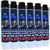 AABCOOLING Compressed Gas Duster FLEX 750ml - Set di 6 Pezzi - Bomboletta Aria Compressa Con un Tubo Flessibile, Pulisci Tastiera, Pulire Tastiera,Contatto, Spray Contatti
