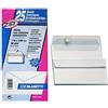 Blasetti CF25 BUSTE STRIP S/FIN11X23CM Bianco busta - 4 Confezioni da 25 BUSTE