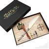 Xinchangda Violet Evergarden - Penna stilografica vintage a forma di piuma, pennino di ricambio, set di cancelleria, regalo personalizzato per i fan degli anime
