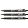 Pilot Frixion Clicker 1.0 - Set da 3 pezzi, colore: Nero