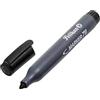 Pelikan 817899 - Pennarello indelebile 711 con stoppino rotondo, 10 pezzi, in scatola pieghevole