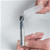 RVK TEC-PRODUCTS 20 pezzi 8 x 8 x 48 - 76 mm plastica imballaggio per trapano e fresa, manicotto per imballaggio