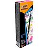 BIC Intensity Fine, Pennarelli Punta Fine Rosa, Punta in Feltro, 0.4 mm, Fineliner Ottimali per Appunti, Scrittura Creativa e Disegno, 12 Unità