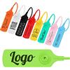 Pobsuier 100 Sigilli di Sicurezza Personalizzata Etichette di Plastica Scrivibili Tag di Autenticità Monouso per Vestiti Sneaker 200mm