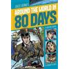 Jules Verne Around the World in 80 Days (Tascabile) Graphic Revolve
