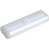 Pssopp Sensore di Luce LED, Lampada a Induzione in Alluminio con Rilevamento del Movimento, LED Bianco Ad Alta Efficienza per Armadio Guardaroba - Ideale per Uso Domestico (Bianco caldo)