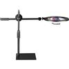 hxoity Supporto Da Tavolo Per Cellulare Ring Supporto Da Tavolo Per Webcast Autoscatto Con Luce Di Riempimento Treppiede Luce Fotografica Dimmerabile
