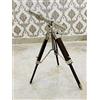 MALLA INCORPORATION ; A TRULY HANDCRAFTE Malla Inc. Nautical - Telescopio da 22,9 cm, finitura cromata da 25,4 cm, con cavalletto in legno