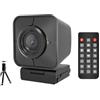 TIEOAXFT Webcam streaming 4K 12MP, videocamera USB for PC con doppio microfono, webcam automatica PDAF, for conferenze/lezioni online