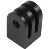 Josenidny Mini treppiede in lega di alluminio Adattatore per fotocamera esterna per tutti gli accessori monopiede a vite da 1/4 di pollice